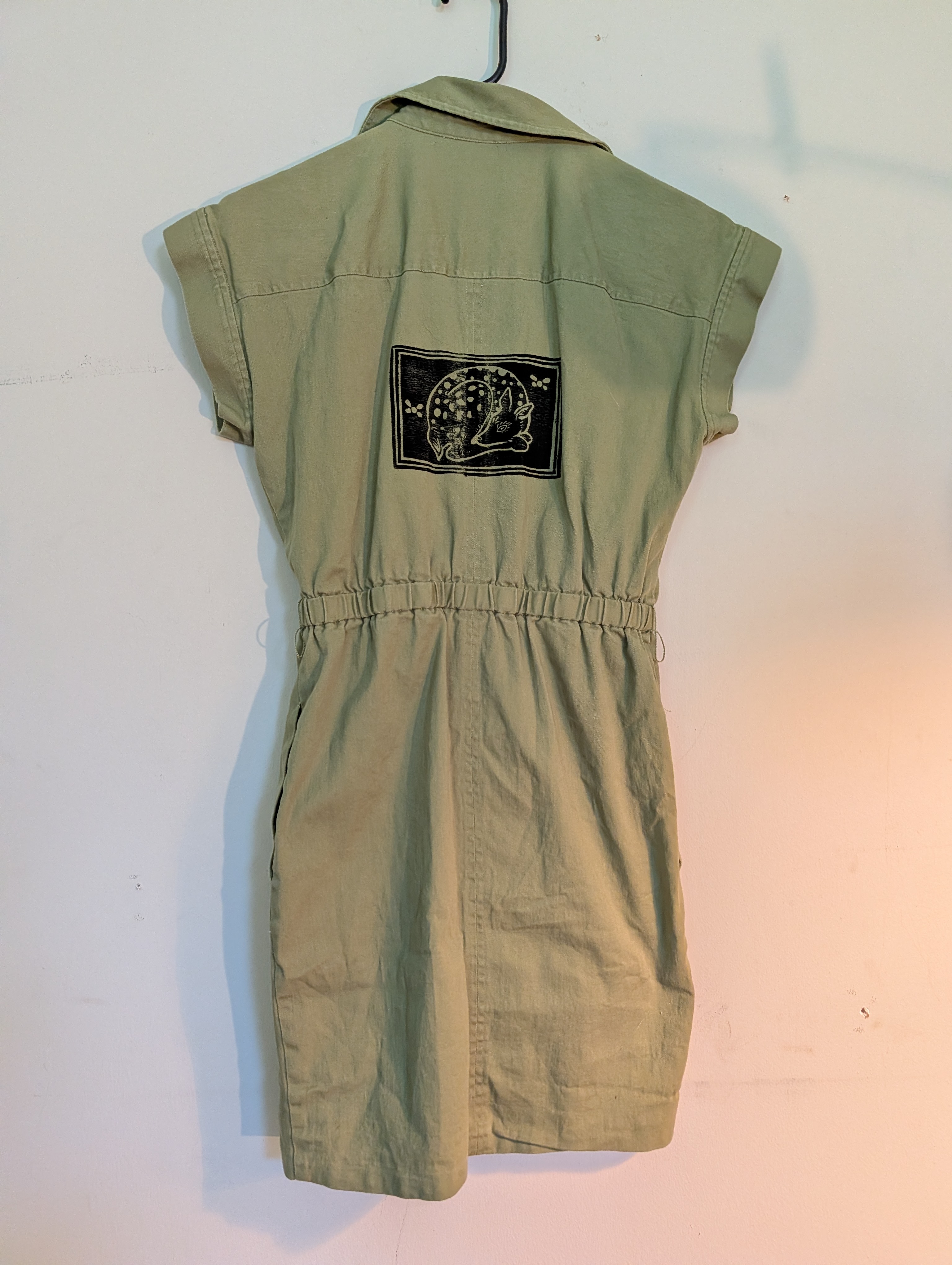 Salt//Mud Fawn Buttonup Dress — Belmont Batcave