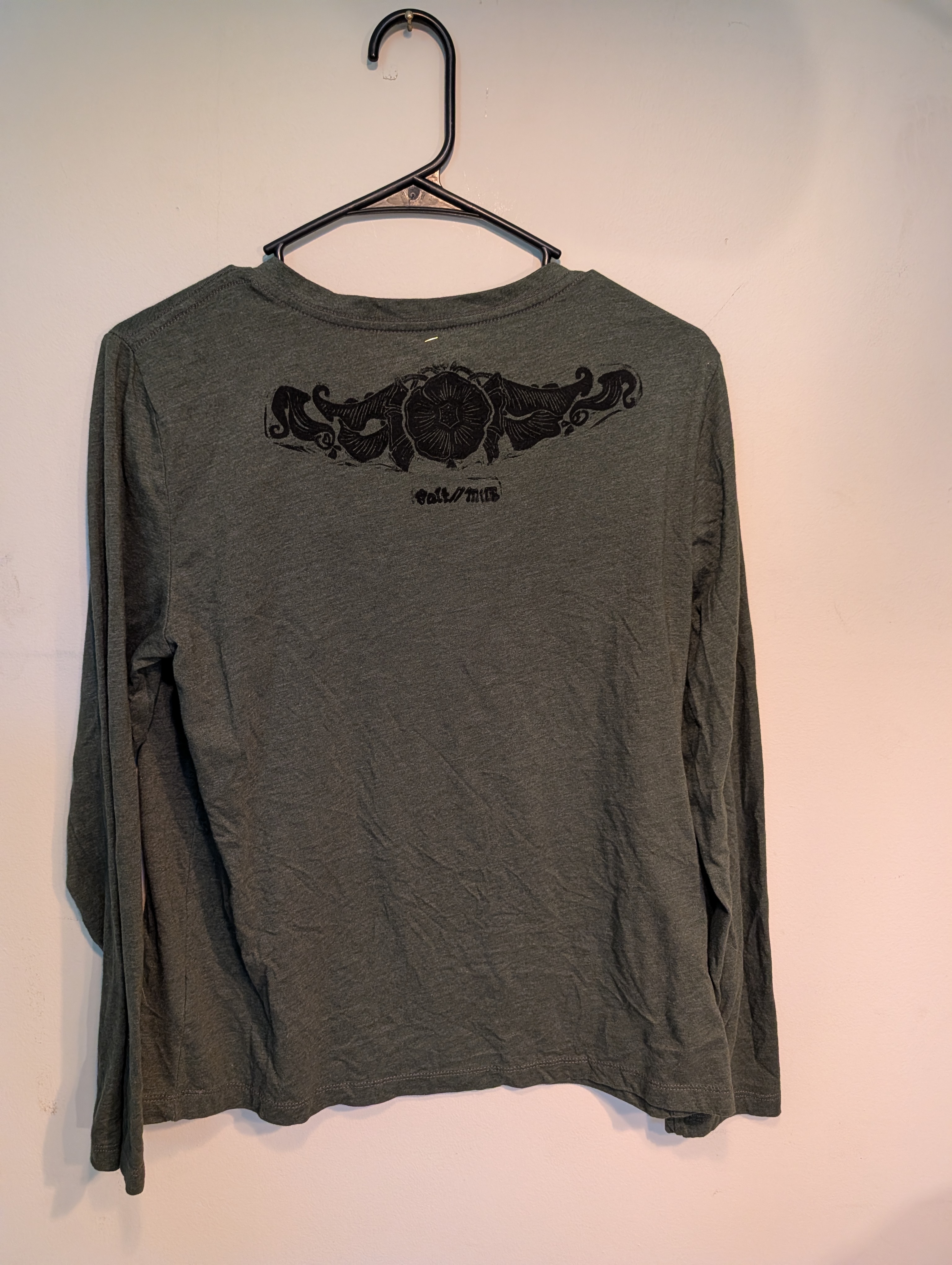 Salt//Mud Logo Long Sleeved Shirt — Belmont Batcave