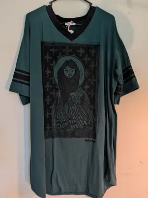Salt//Mud Harpy Green Jersy Dress — view 1