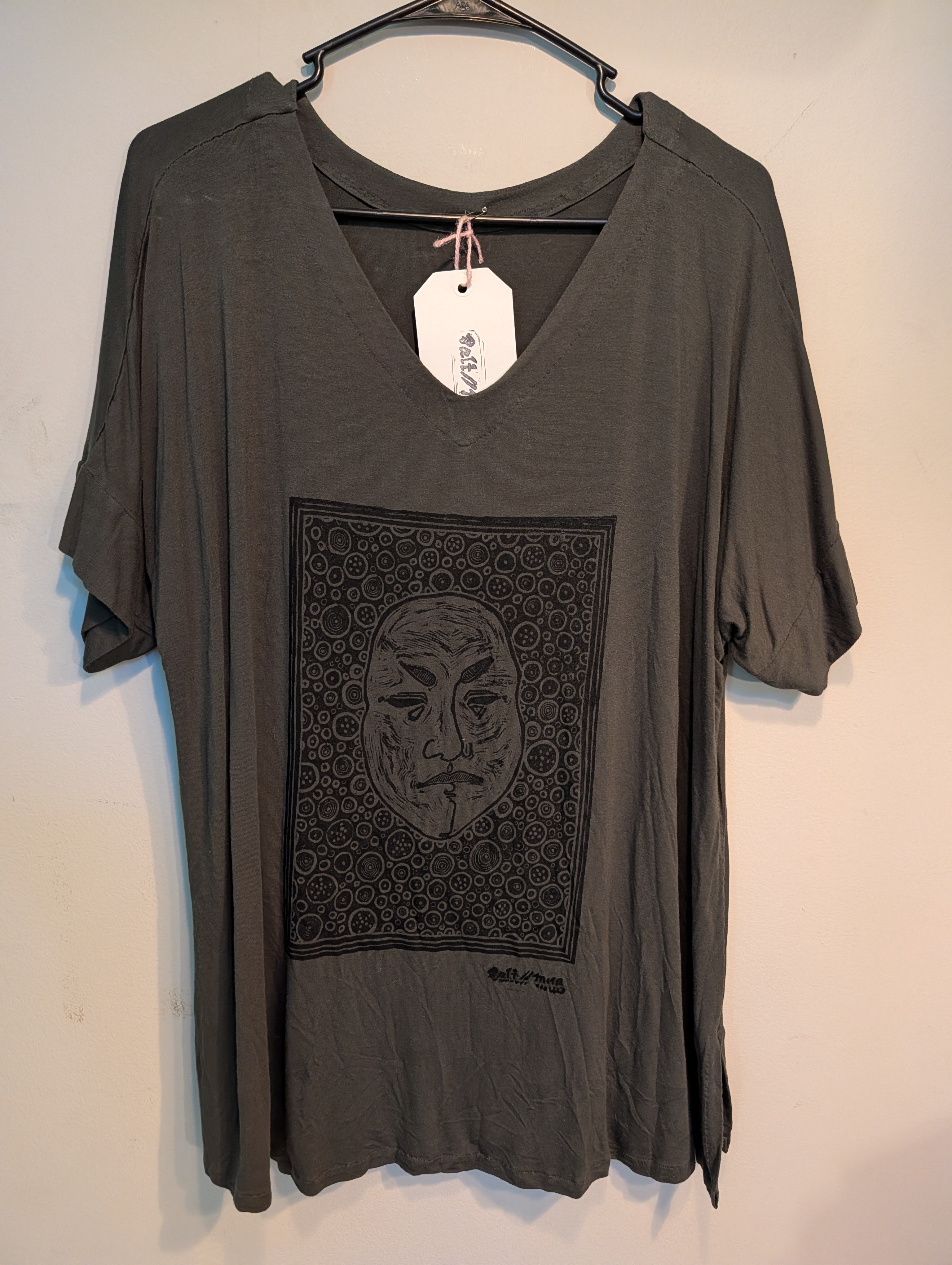 Salt//Mud Void.1 Green Long Tshirt — Belmont Batcave