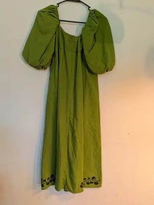 Salt//Mud Gingko Puff Sleeve Dress — view 2