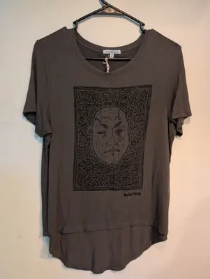 Salt//Mud Void.1 Long Green Tshirt — view 1
