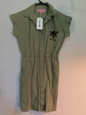 Salt//Mud Fawn Buttonup Dress — view 2