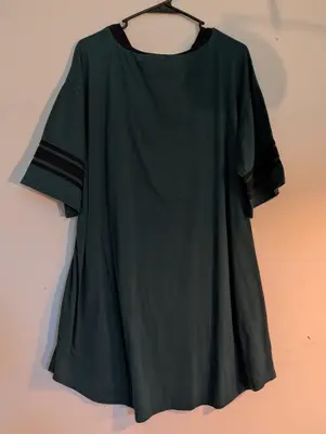 Salt//Mud Harpy Green Jersy Dress — view 2