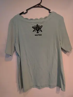 Salt//Mud Mother Scalloped Shirt — view 2