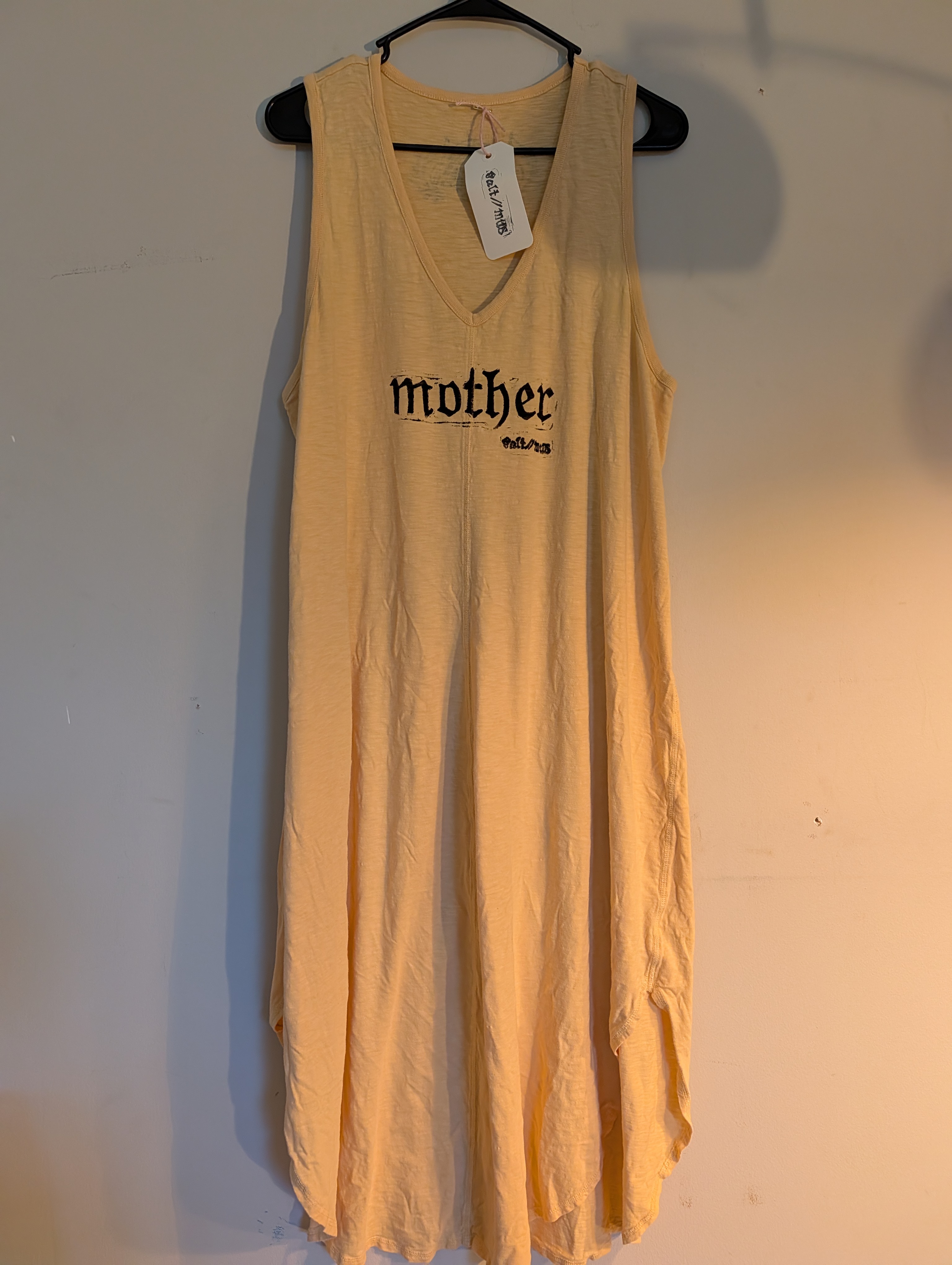 Salt//Mud Mother+Evil Eye Yellow Long Dress — Belmont Batcave