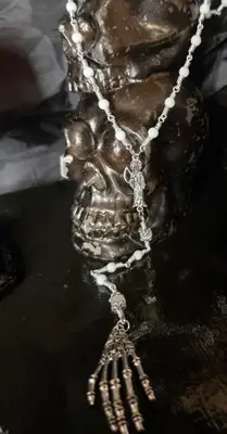 Santa Muerte Rosary — view 2