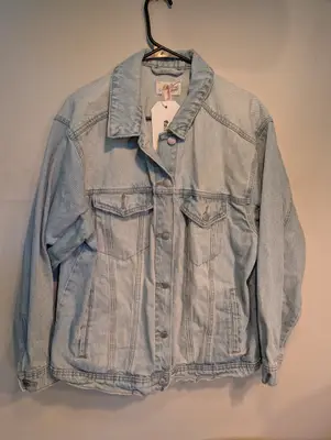 Salt//Mud Logo Jean Jacket — view 2
