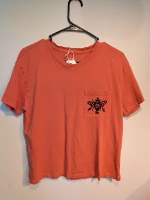 Salt//Mud Void.1 Burnt Orange Tshirt — view 2