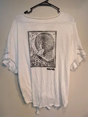 Salt//Mud Flower Child BOHO Blouse — view 1