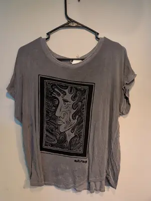 Salt//Mud Void.3 Grey Tshirt — view 1