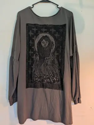 Salt//Mud Harpy Green Sweatshirt (3XL) — view 1