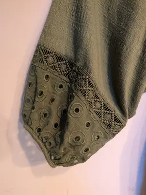 Salt//Mud Logo BOHO Blouse — view 3