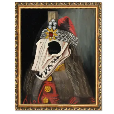 Bat the Impaler Art Print 11 x14
