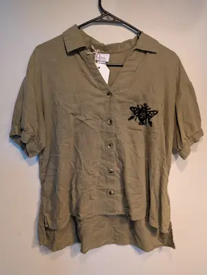 Salt//Mud Deer Field Collared SHirt — view 2