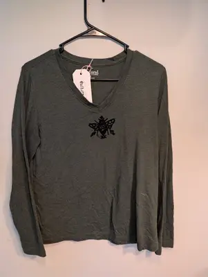 Salt//Mud Logo Long Sleeved Shirt — view 2