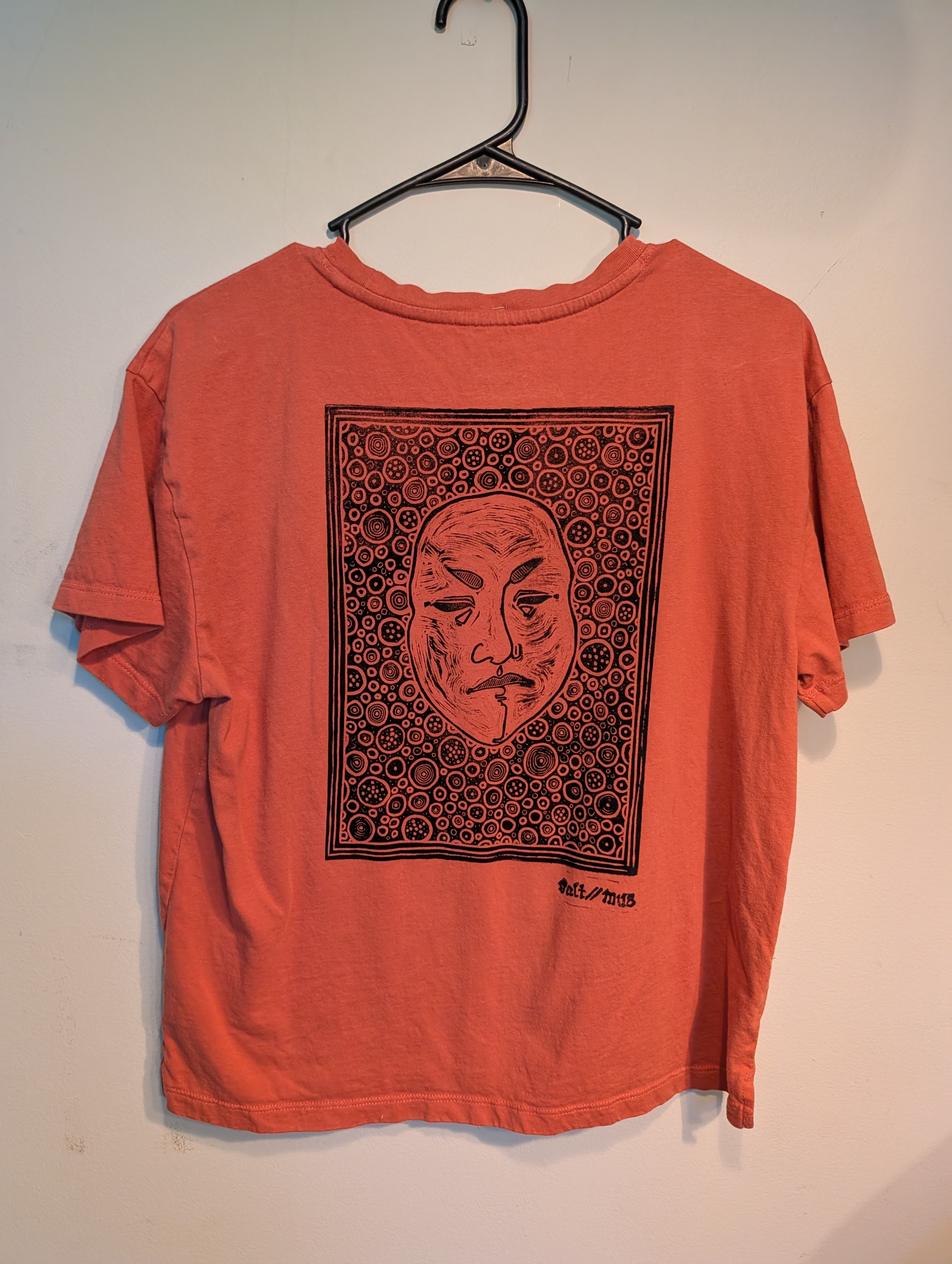 Salt//Mud Void.1 Burnt Orange Tshirt — Belmont Batcave