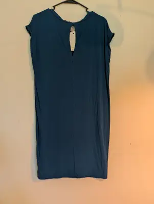 Salt//Mud Void.3 Blue Tshirt Dress — view 2