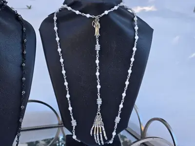 Santa Muerte Rosary — view 4