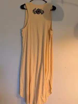 Salt//Mud Mother+Evil Eye Yellow Long Dress — view 2