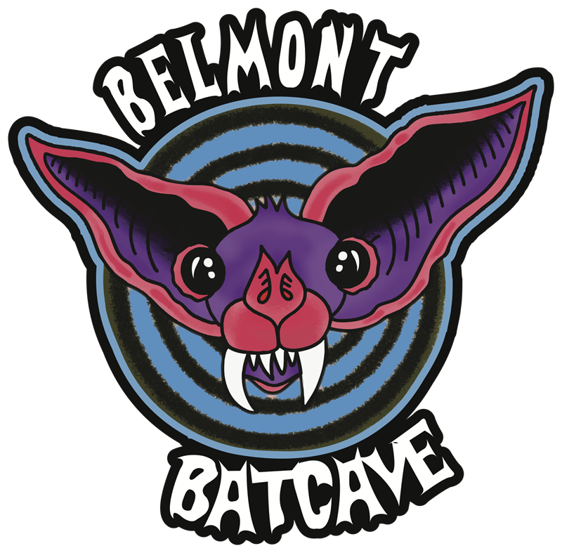 Belmont Batcave logo